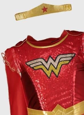 E mai indossato Nuovo di zecca (DC Wonder Woman Girls 2021 Vestito Costume) Brillante 2