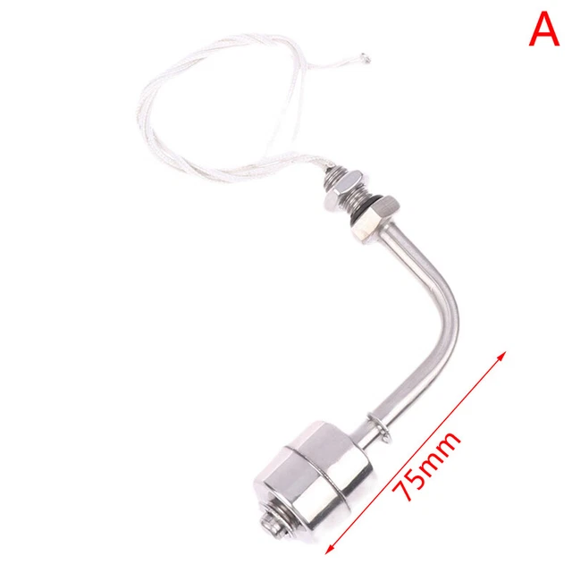 Stainless Steel Float Switch Right Angle Vertical Head Level Sensor Liquid Ta CJ