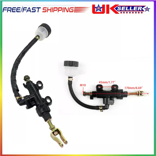 Universal Motorcycle ATV Rear Foot Hydraulic Clutch Master Cylinder Brake Pump