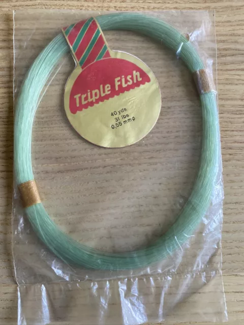 VINTAGE FISHING LINE Perlon Made in Germany 40 Yards Unopened 0,55mm 31 Lbs  Fish $11.66 - PicClick AU