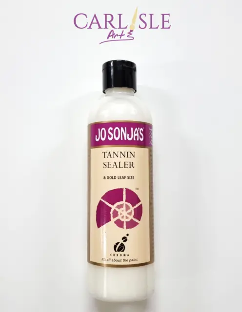 Jo Sonja's Tannin Sealer & Gold Leaf Size 250ml