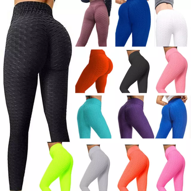 Leggings de yoga para mujer anticelulíticos deportes fitness pantalones para correr medias push up leggins