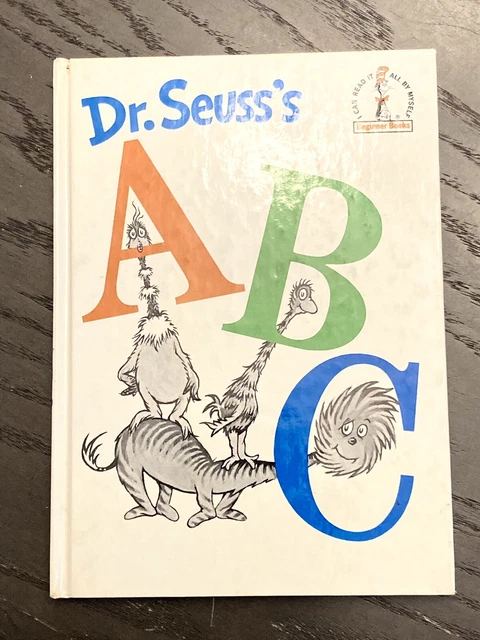 VINTAGE DR. SUESS Book Club Edition 1963 Dr Seuss's ABC Childrens $19. ...