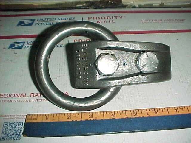Auto Body Blackhawk Frame Pulling Clamp w/Chain Puller Ring Shop Hammer Tool