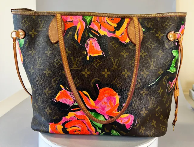 Louis Vuitton Stephen Sprouse Multicolor Monogram Roses Coated Canvas  Neverfull MM Gold Hardware, 2009 Available For Immediate Sale At Sotheby's