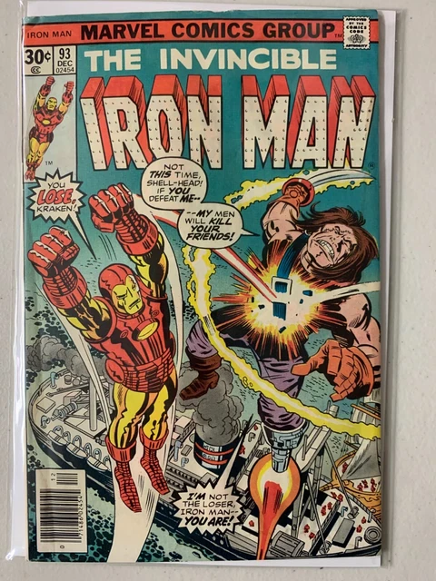 The Invincible Iron Man #93 4.0 VG (1976)