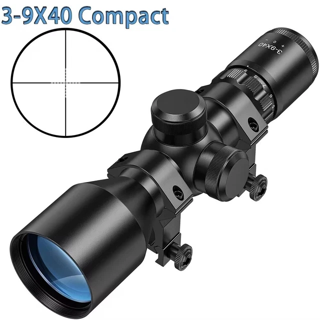Lunette De Tir Gamo 3x9x50 IR WR Avec Rail, étanche Et Fabriquée En Espagne