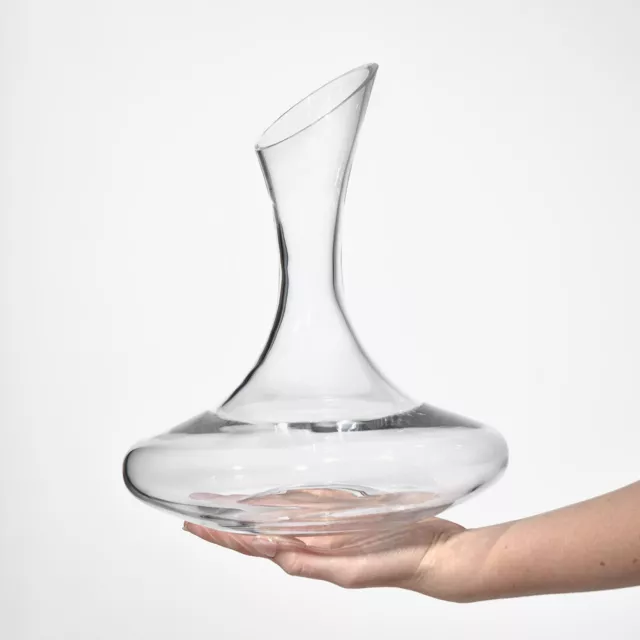 Krosno Avant-Garde Caraffa Decanter Vino Rosso Vetro | 1500 ml | Fatto a mano 2