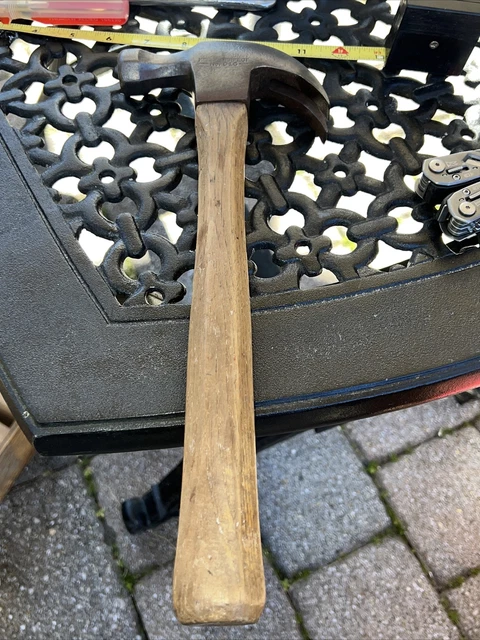 Vintage True Temper Kelly Perfect Claw Hammer No. 016 Original Handle USA