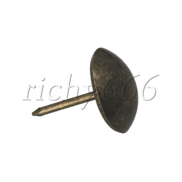 30 juegos vintage tack tack de tapicería decorativo para uñas remache 16 mm diapositiva