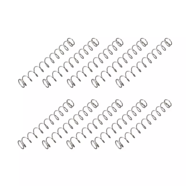 10Stk. Feder Druckfeder Zugfeder 0,5mm Kabeldmr 5,5mm Außendmr 42mm freie Länge