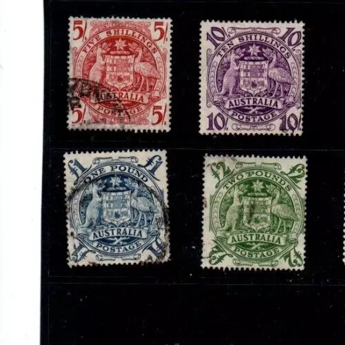 A very nice old set of Australian Arms issues
