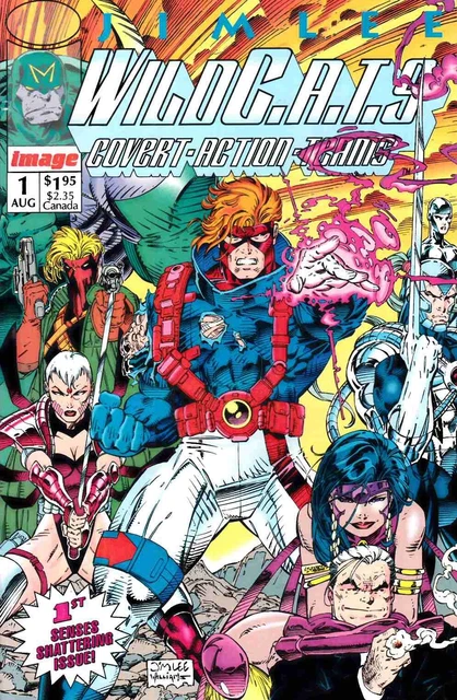 Wildcats #1 Image Comics 1992 WildC.A.T.S. Jim Lee Covert Action Teams