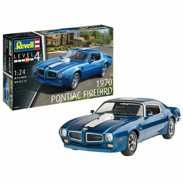 Pontiac 1970 Firebird kit modelo escala 1/24 kit modelo coche kit RV07672