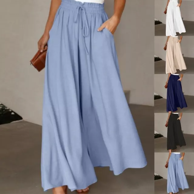 Holiday Women's Pants Palazzo Dress Pants Trousers Casual Dressy Wide Leg Pants