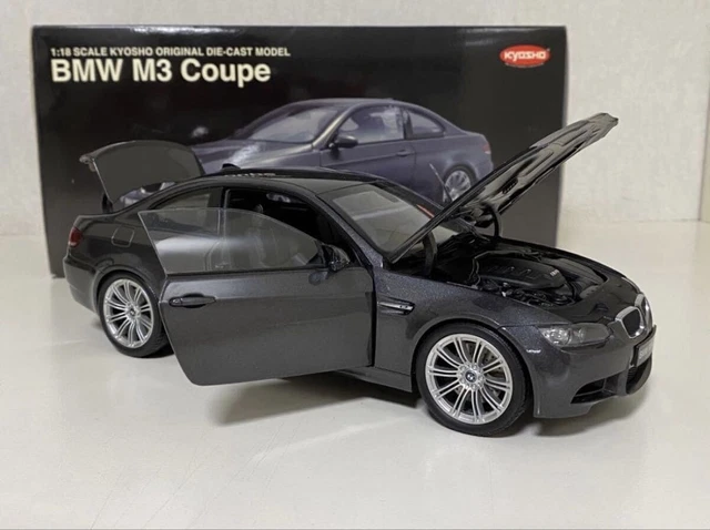 KYOSHO 1/18 BMW M3 GTR Silver grey 08507S EUR 257,00 - FR