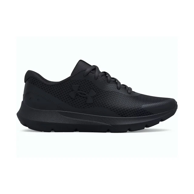 Scarpe da ginnastica da corsa Under Armour Surge 3 bambini ragazzi nere