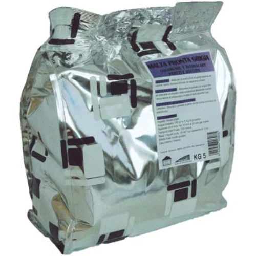 Intonaco pronto grigio briko line kg 5 (5 pezzi)