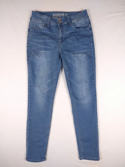 Hydraulic Lola Curvy Ankle Skinny Blue Jeans (Women Size 12)