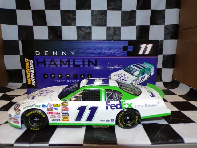 Denny Hamlin #11 FedEx Home Delivery 2006 Monte Carlo SS 1:24 NASCAR BANK