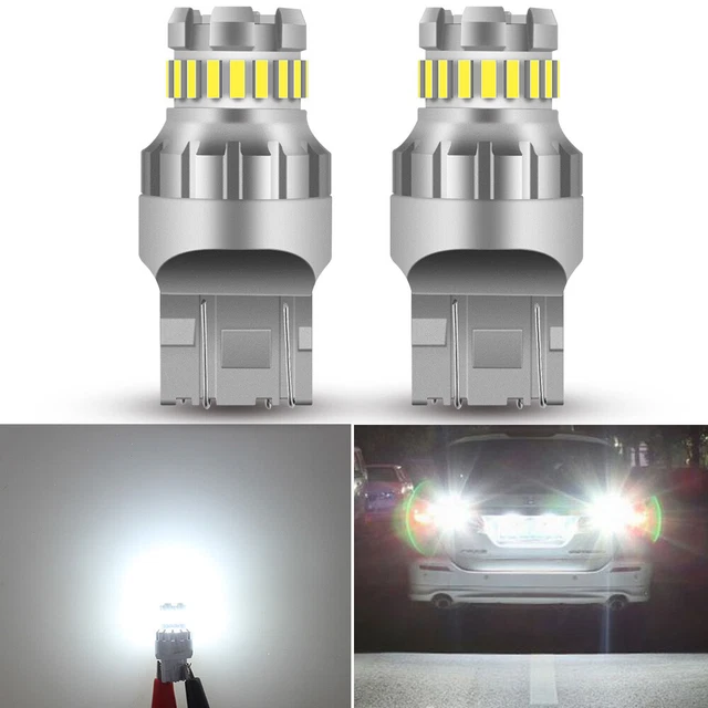 2X 7440 7441 LED Back Up Reverse Light Bulbs Cool White 6000K Extremely Bright