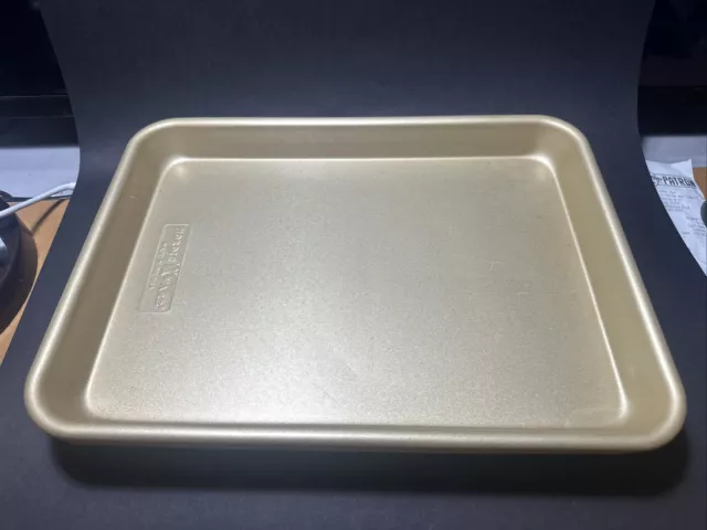 Nordic Ware Naturals Gold Cast Aluminum Quarter Sheet Baking Pans Set of 3