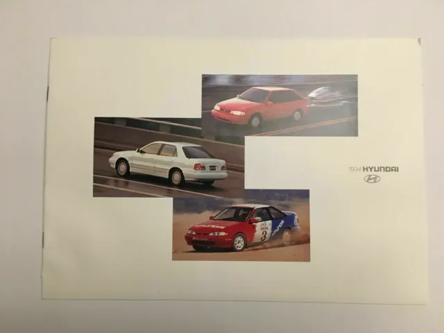 1994 Hyundai Multi-Line Car Sales Brochure - Loc3-17