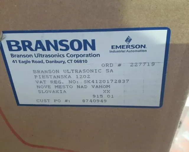 Branson Bransonic Cpx3800H-E Cpx-952-338R Ultrasonic Cleaner (Rbd8.2)