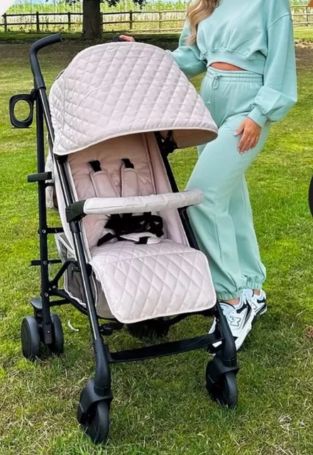 Babiie Mb51 My Babiie Pink Double Stroller MY BABIIE BILLIE Faiers