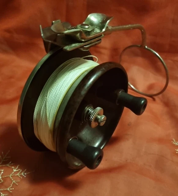 Vieux Moulinet De Pêche Mer Alvey 425 C1 Drag Star Side Cast - Australie 1950
