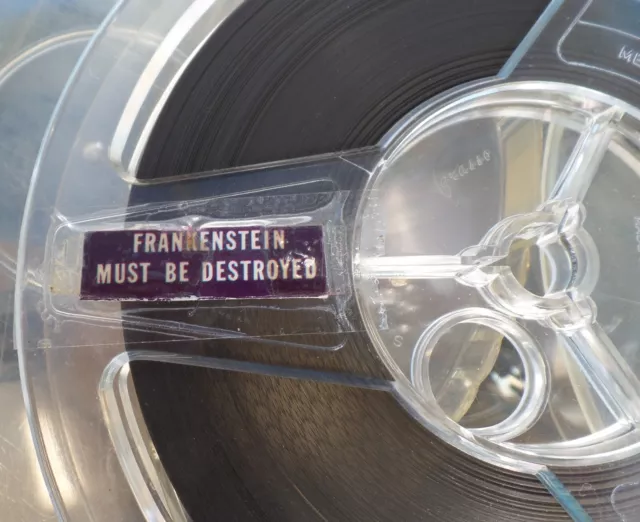 Super 8 Silent Films Frankenstein Must Be Destroyed & Taste The Blood Of Dracula