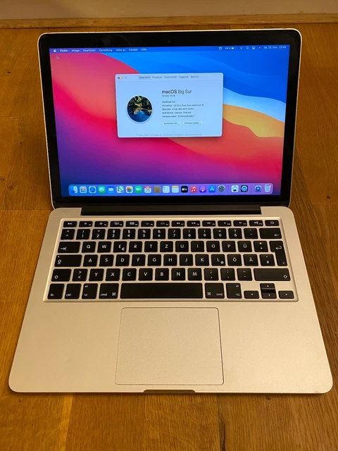 Apple MacBook Pro Retina 13,3"" (128 GB SSD, Intel Core i5, 8 GB di RAM) IMBALLO ORIGINALE