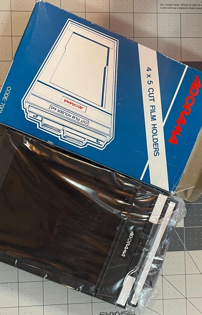 2X Adorama plastic 4x5 film holders - Open Box #2