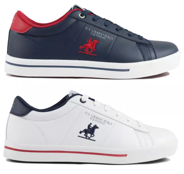 POLO scarpe uomo sneakers sportive casual moda leggere tomaia ecopelle