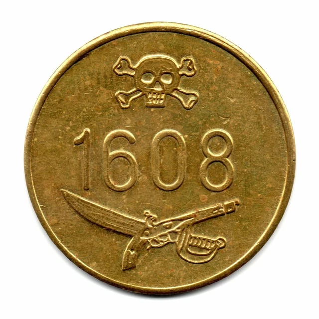 Burt's Jewelers • 1608 • Lucky Gold Doubloon • Seattle, Washington • Tc-442117