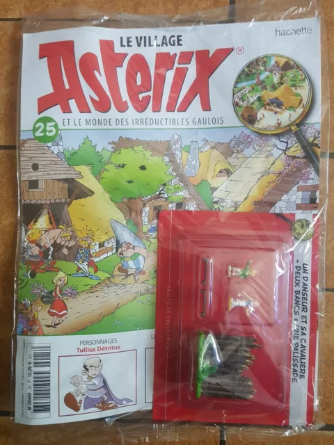 Le Village D'Astérix Éditions Hachette n° 25 fascicule  figurines en plomb  Neuf