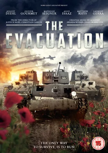 The Evacuation DVD (2018) August Diehl, Carion (DIR) cert 15 Fast and FREE P & P