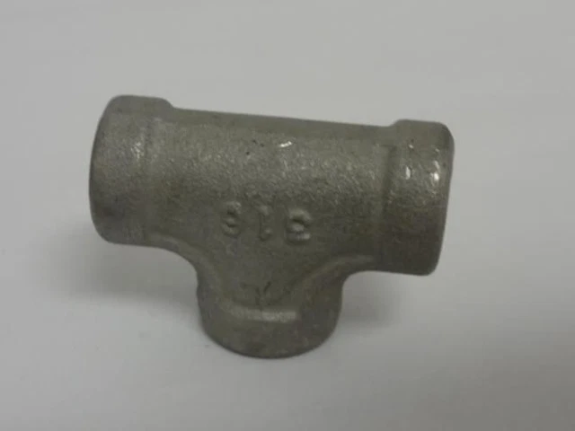 198769 New-No Box; MFG- MDL-Unkn88843 316 SS Tee Fitting; 1/8" NPT