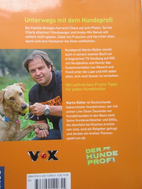 Taschenbuch Martin Rütter Der Hundeprofi