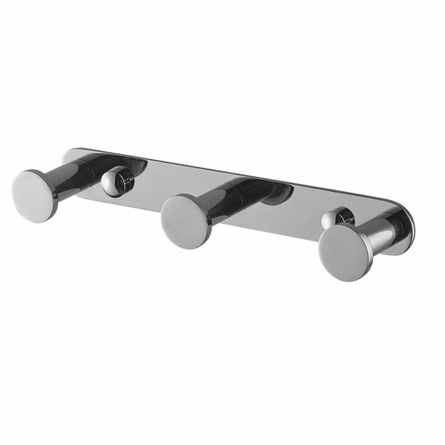 Stainless Steel Wall Mounted Hooks Coat Robe Towel Hat Clothes Door Rack Hanger