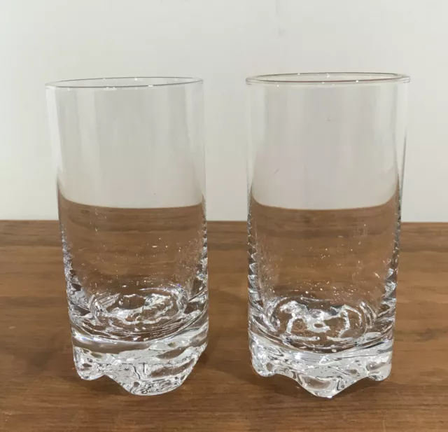 2 Iittala Gaissa Highball Glasses Designed by Tapio Wirkkala - 350ml