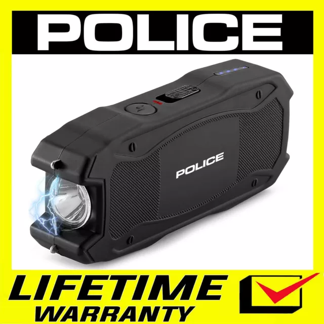 POLICE Stun Gun Mini 1901 700BV USB Rechargeable LED Flashlight Women & Men