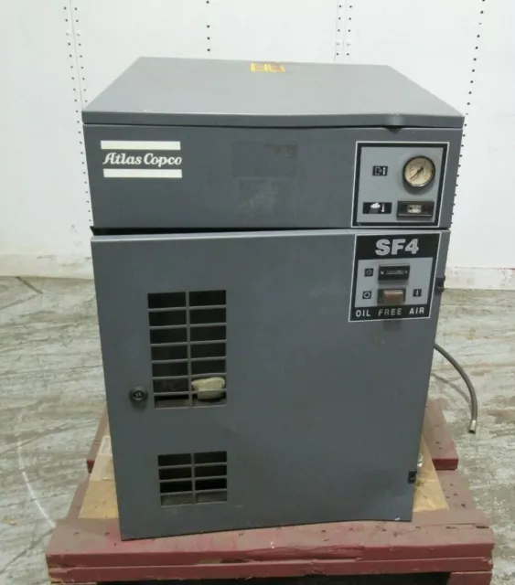 Atlas Copco, Model SF4, Oil Free Scroll Compressor Atlas Copco, Model SF4, Oil Free Scroll Compressor