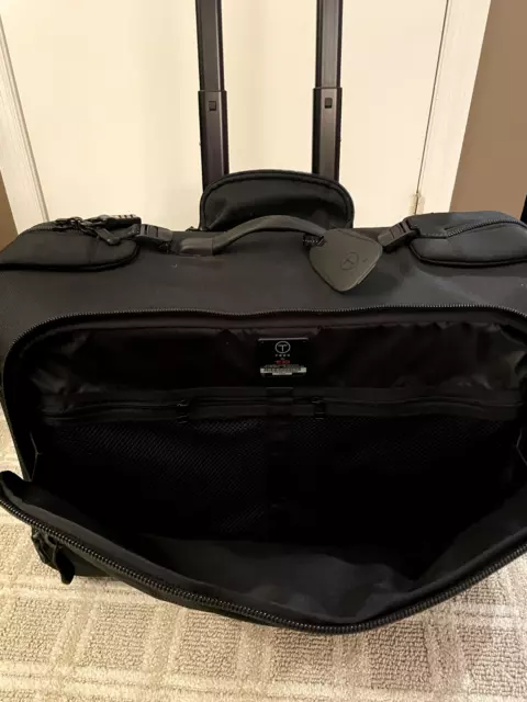 TUMI T-TECH Black Ballistic Nylon Garment Suitcase Travel Bag Luggage-5730D