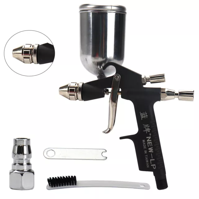 Mini Air Spray Gun Auto Car Detail Touch Up Sprayer Paint Repair 0.5mm Nozzle