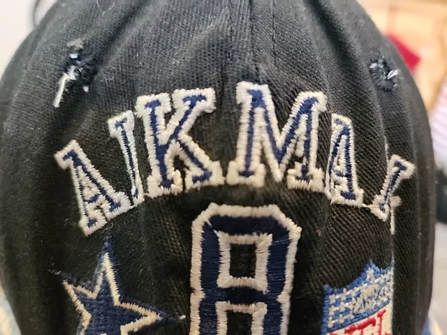 ZUBAZ MADE USA Vintage Dallas Cowboys NFL Football Hat Cap Blue Troy ...