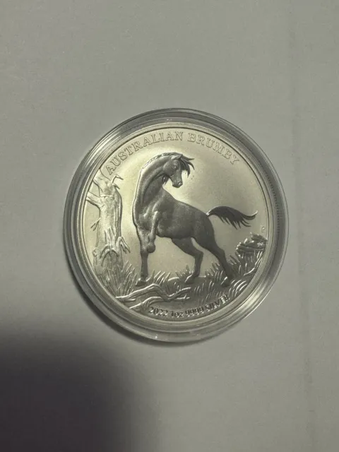 2022 Australian Brumby | 1oz 999 Silver Coin - Perth Mint