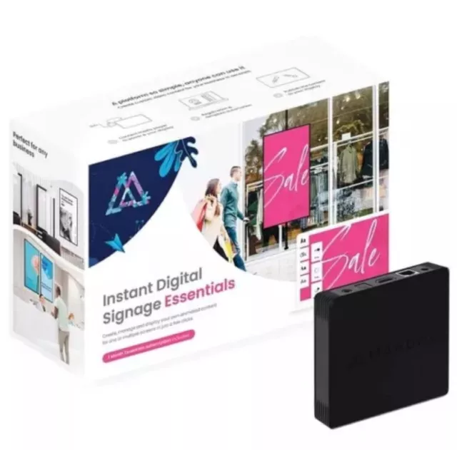 Mandoe COM3015 DIY Essentials Instant Digital Signage Media Player