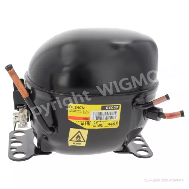 220-240 V Compressor Secop DLE4CN HST 102H4465 R290 50 Hz