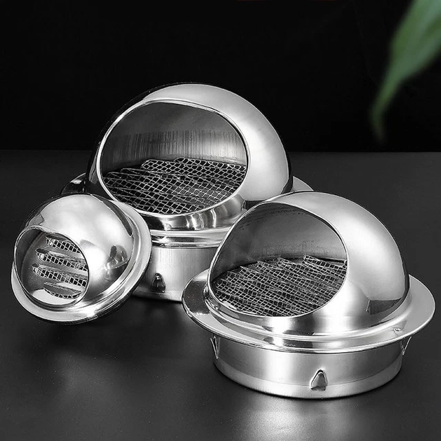 Grille D'évacuation De Sol Ronde Acier Inoxydable - Diamètres 50 à 200 Mm - Pour Balcon, Toit, Jardin - Anti-obstruction